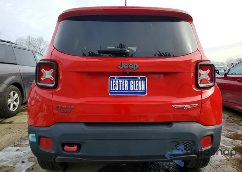 2015 Jeep Renegade Trailhawk from USA, damaged, VIN ZACCJBCT8FPB49495